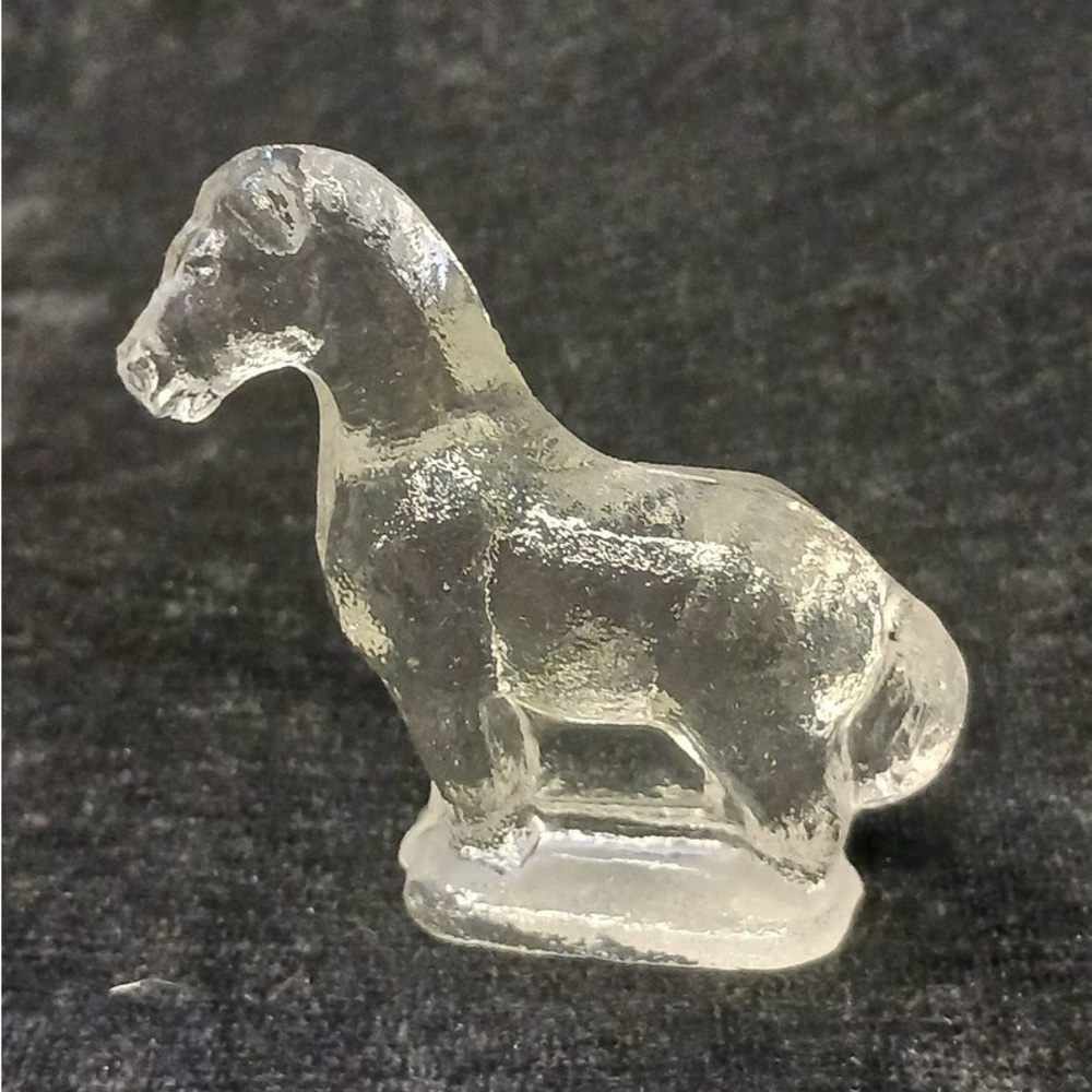 Set of four art glass figurines T26 - Picture 4 of 5